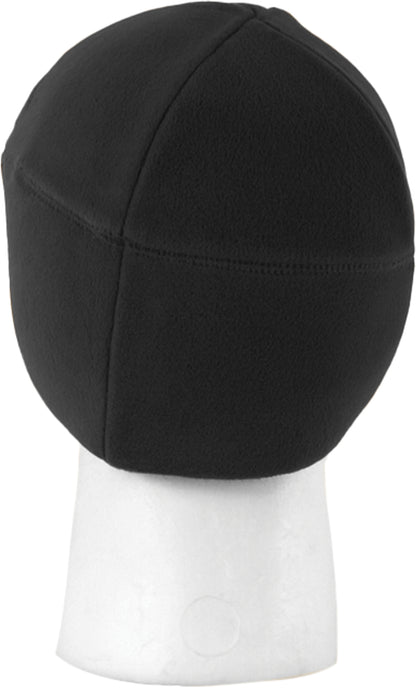Black - Polar Fleece Watch Cap Tactical Large Skull Watchman Beanie