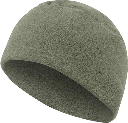 Foliage Green - Polar Fleece Watch Cap Tactical Large Skull Watchman Beanie