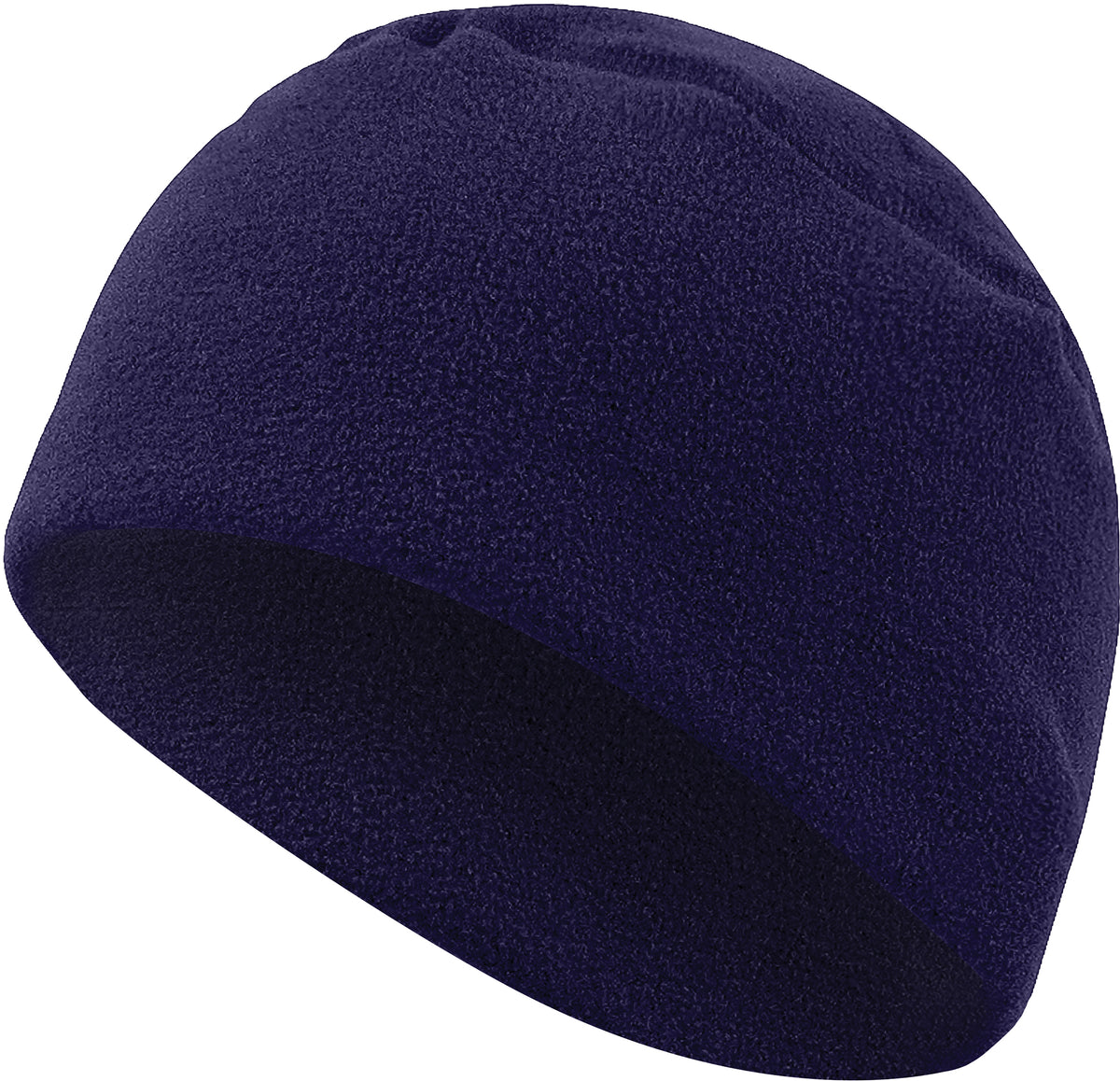Navy Blue - Polar Fleece Watch Cap Tactical Large Skull Watchman Beanie