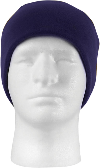 Navy Blue - Polar Fleece Watch Cap Tactical Large Skull Watchman Beanie