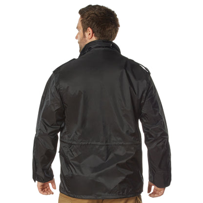 Black - Water Resistant M-65 Storm Jacket