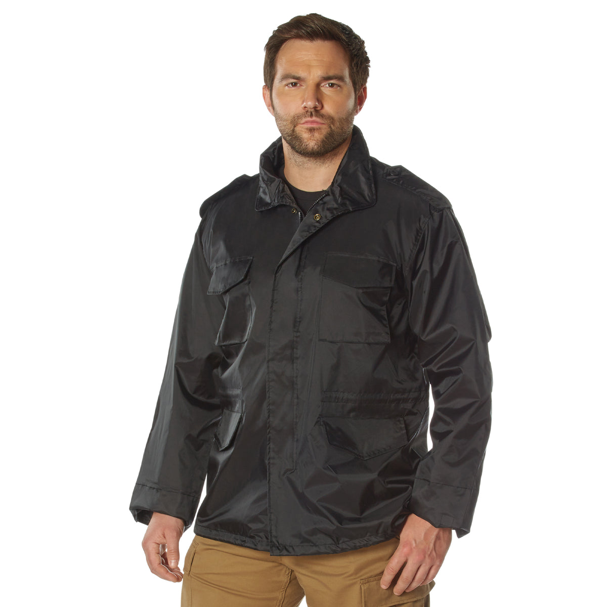 Black - Water Resistant M-65 Storm Jacket