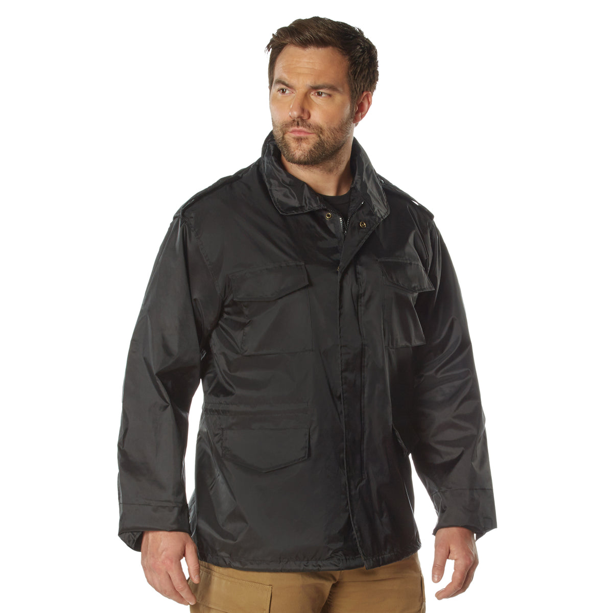Black - Water Resistant M-65 Storm Jacket