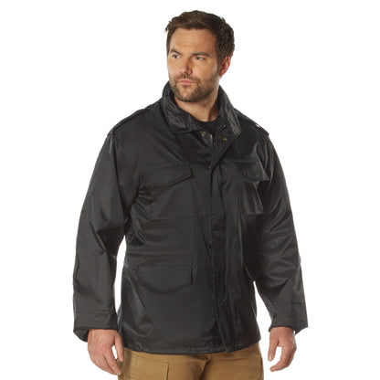 Black - Water Resistant M-65 Storm Jacket