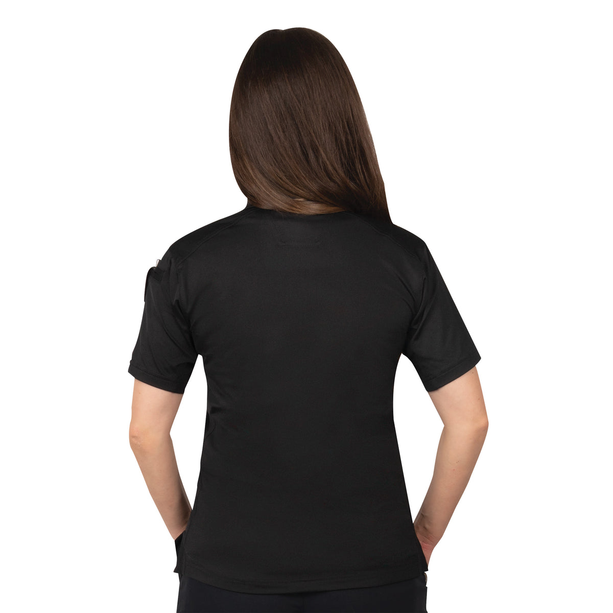 Womens Tactical Polo Shirt Short Sleeve Stretch Quick Dry Performance Uniform