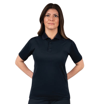 Womens Tactical Polo Shirt Short Sleeve Stretch Quick Dry Performance Uniform