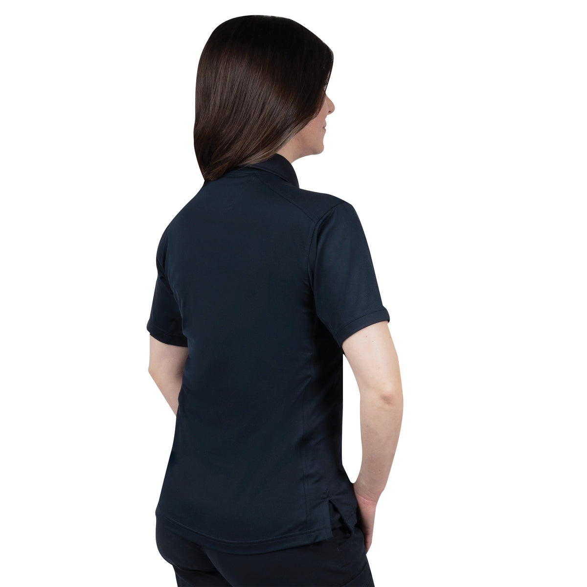 Womens Tactical Polo Shirt Short Sleeve Stretch Quick Dry Performance Uniform