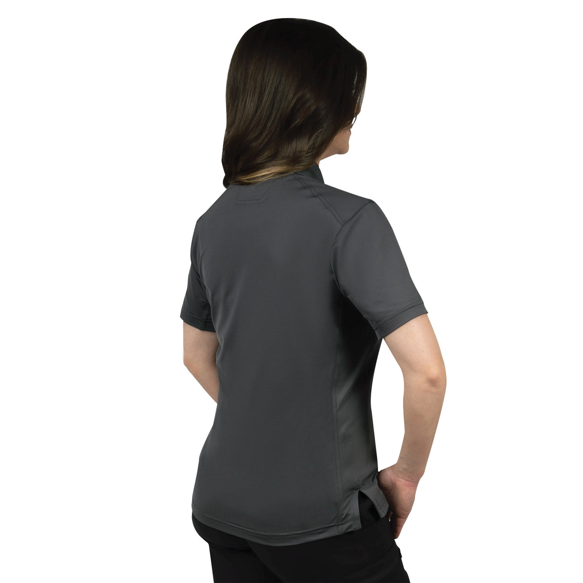 Womens Tactical Polo Shirt Short Sleeve Stretch Quick Dry Performance Uniform