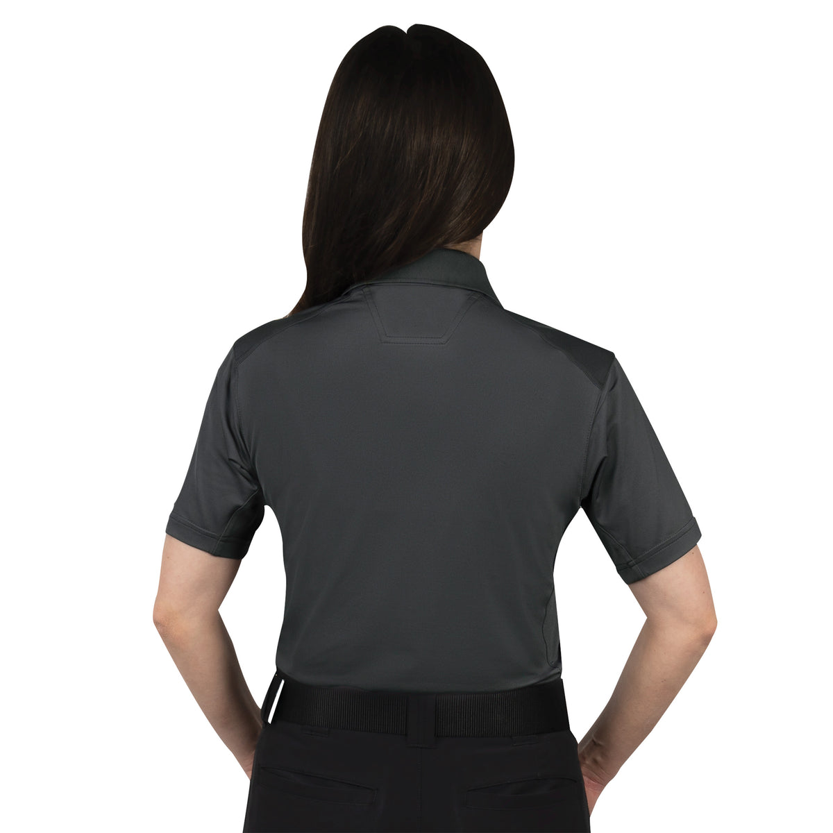 Womens Tactical Polo Shirt Short Sleeve Stretch Quick Dry Performance Uniform