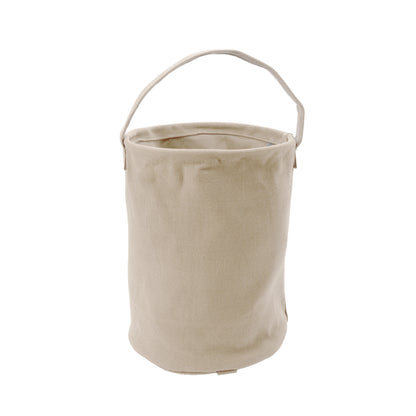 Khaki - Natural Canvas Water Bucket 10 in. x 9 in.