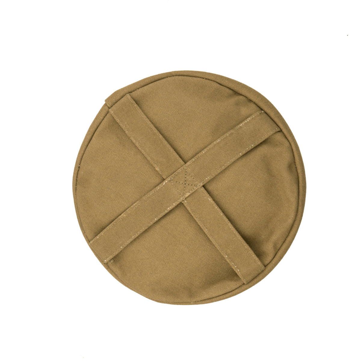 Olive Drab - Natural Canvas Water Bucket 10 in. x 9 in.