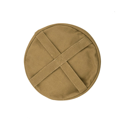 Olive Drab - Natural Canvas Water Bucket 10 in. x 9 in.