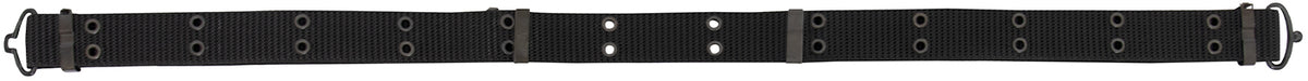 Black - Tactical Thin Pistol Belt 50 in.