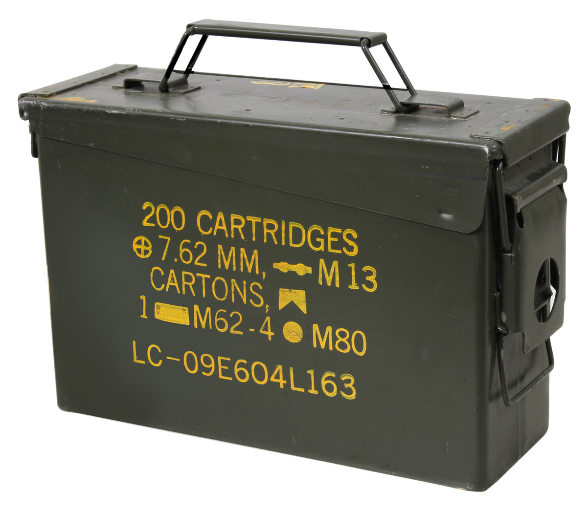 Metal Ammo Can .30 Cal. - Original US Military Surplus Used M19A1