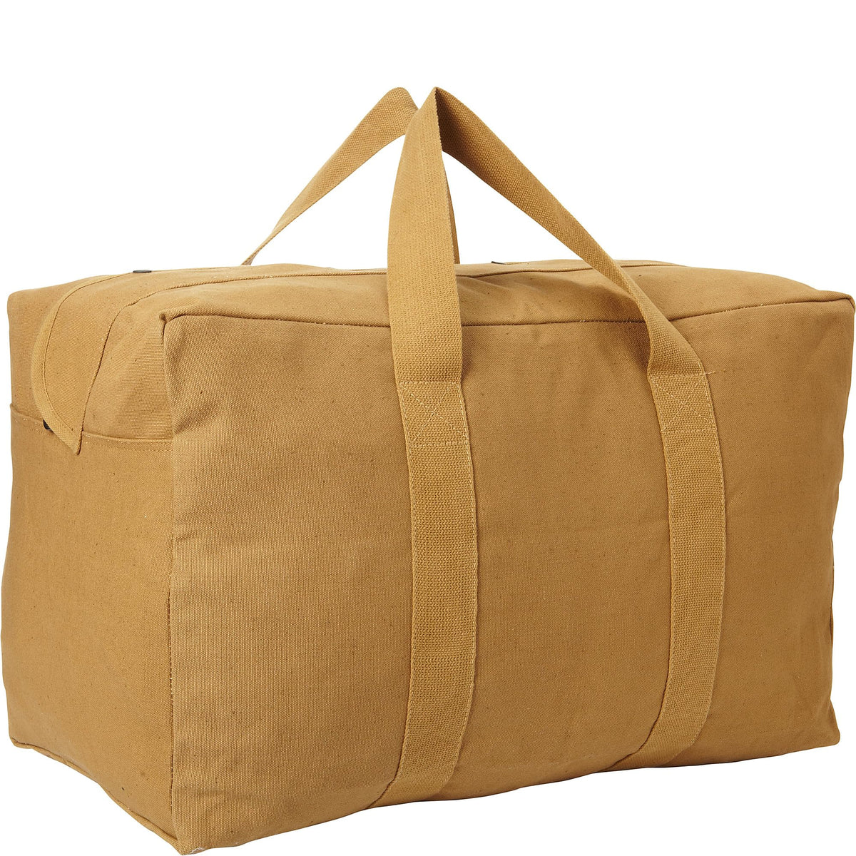 Tactical Parachute Cargo Bag Heavy Duty Canvas Carry Duffle Simple Solid Spacious Gear Bag