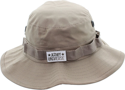 Tactical Boonie Hat Military Bucket Cap Camo Digital or Solid Wide Brim Sun Fishing Bush Booney Hunting Headwear