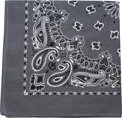 ARMYU Classic Trainmen Paisley Bandanas, Military Army Head Scarf Do-rag Cotton Bandanna Cover Biker Rags
