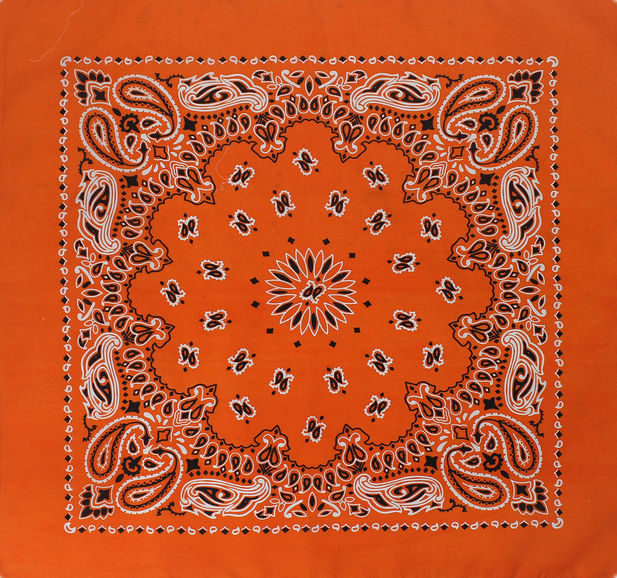 Trainmen Paisley 27" Jumbo Military Bandana Head Scarf Do-rag 100% Cotton Bandanna Face Cover 6-Pack