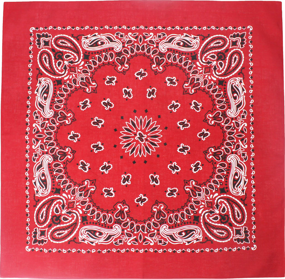 Trainmen Paisley 27" Jumbo Military Bandana Head Scarf Do-rag 100% Cotton Bandanna Face Cover 3-Pack