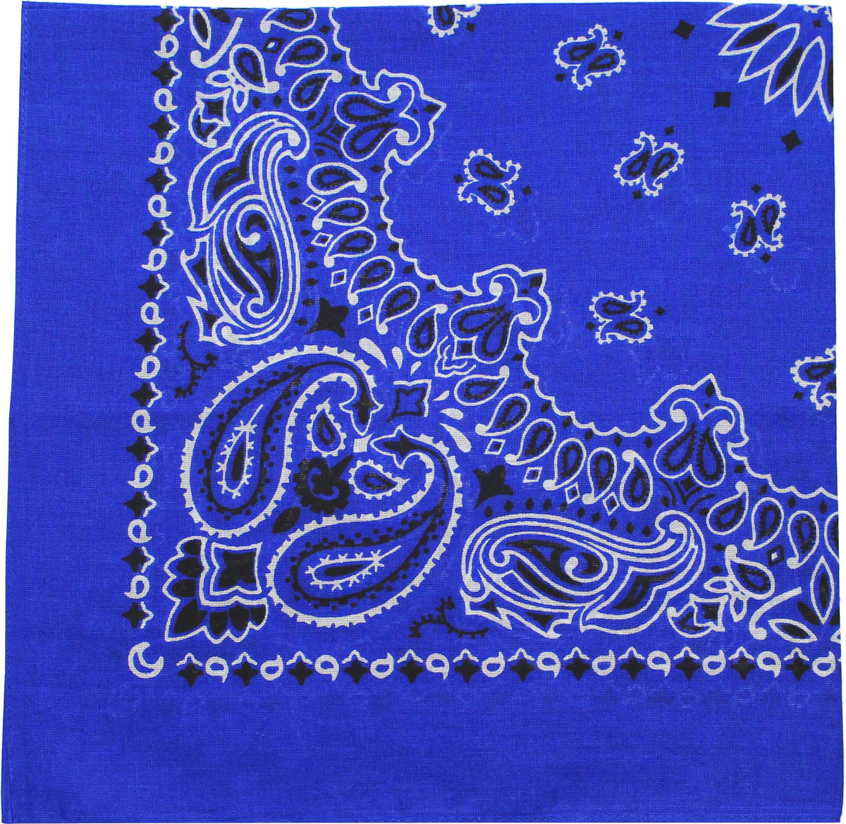 ARMYU Classic Trainmen Paisley Bandanas, Military Army Head Scarf Do-rag Cotton Bandanna Cover Biker Rags