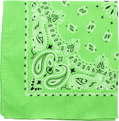 ARMYU Classic Trainmen Paisley Bandanas, Military Army Head Scarf Do-rag Cotton Bandanna Cover Biker Rags