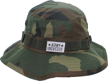 Tactical Boonie Hat Military Bucket Cap Camo Digital or Solid Wide Brim Sun Fishing Bush Booney Hunting Headwear