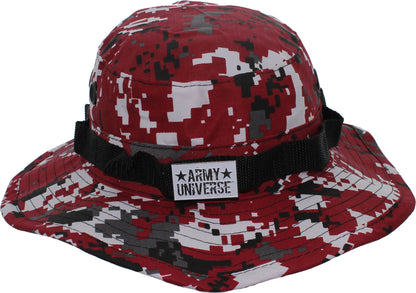 Tactical Boonie Hat Military Bucket Cap Camo Digital or Solid Wide Brim Sun Fishing Bush Booney Hunting Headwear