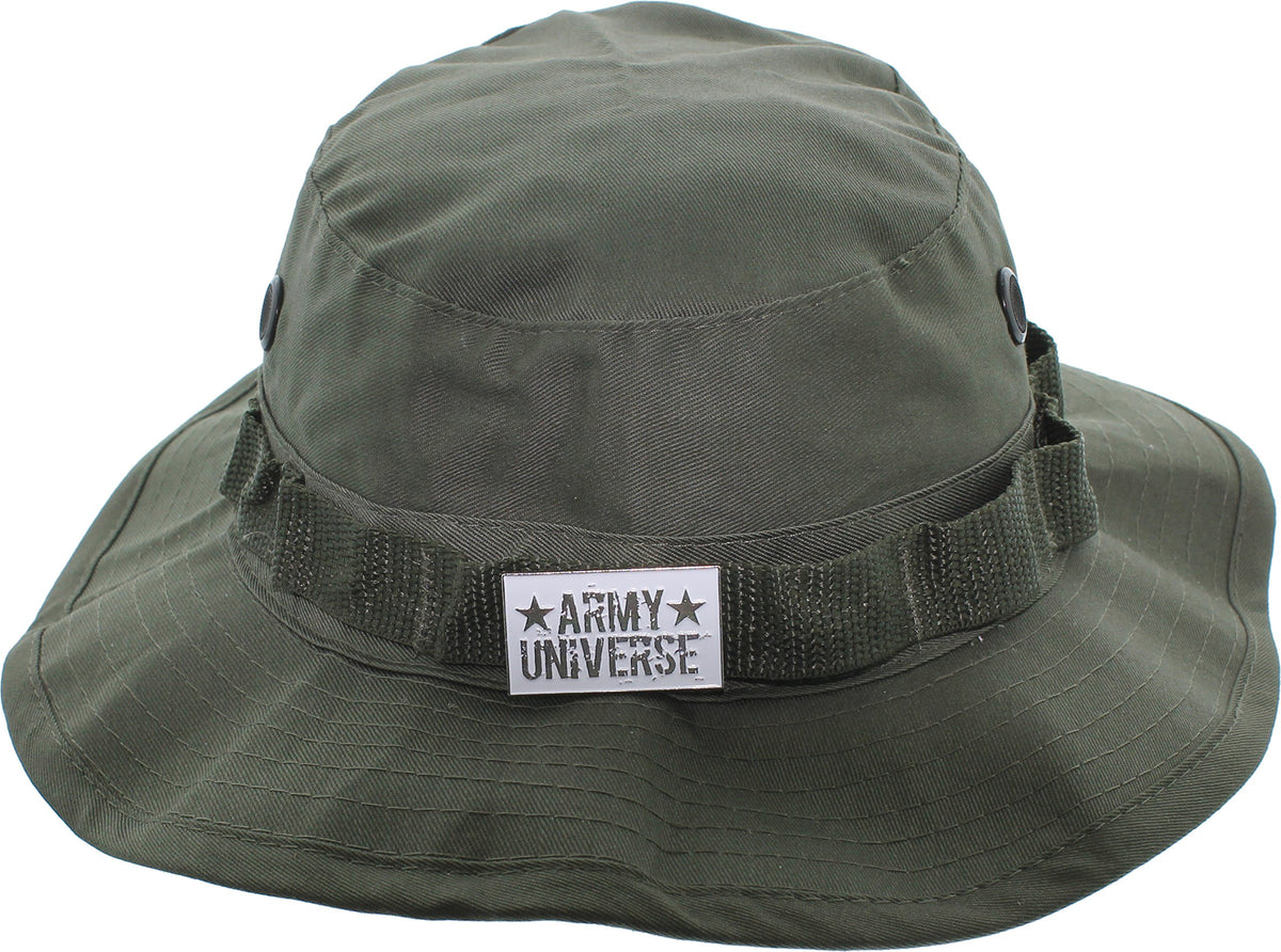 Tactical Boonie Hat Military Bucket Cap Camo Digital or Solid Wide Brim Sun Fishing Bush Booney Hunting Headwear