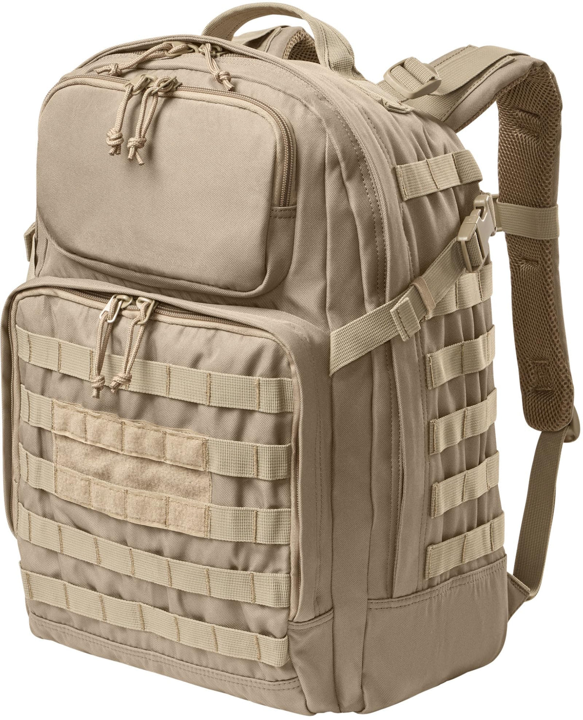 Tactical Outdoors MOLLE Backpack, 600D Poly Canvas Tough Durable Work & Equipment Bag 32L