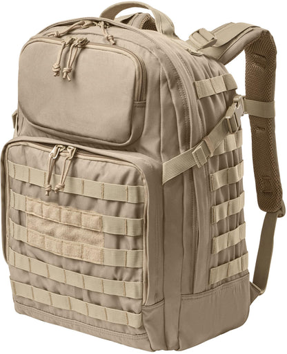 Tactical Outdoors MOLLE Backpack, 600D Poly Canvas Tough Durable Work & Equipment Bag 32L