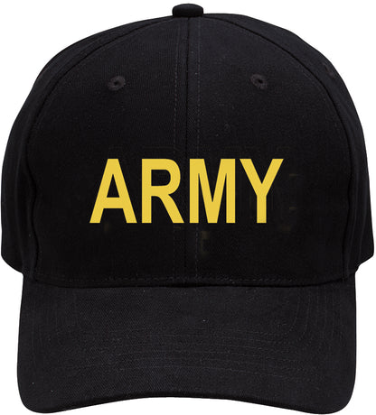 Black - ARMY Adjustable Cap
