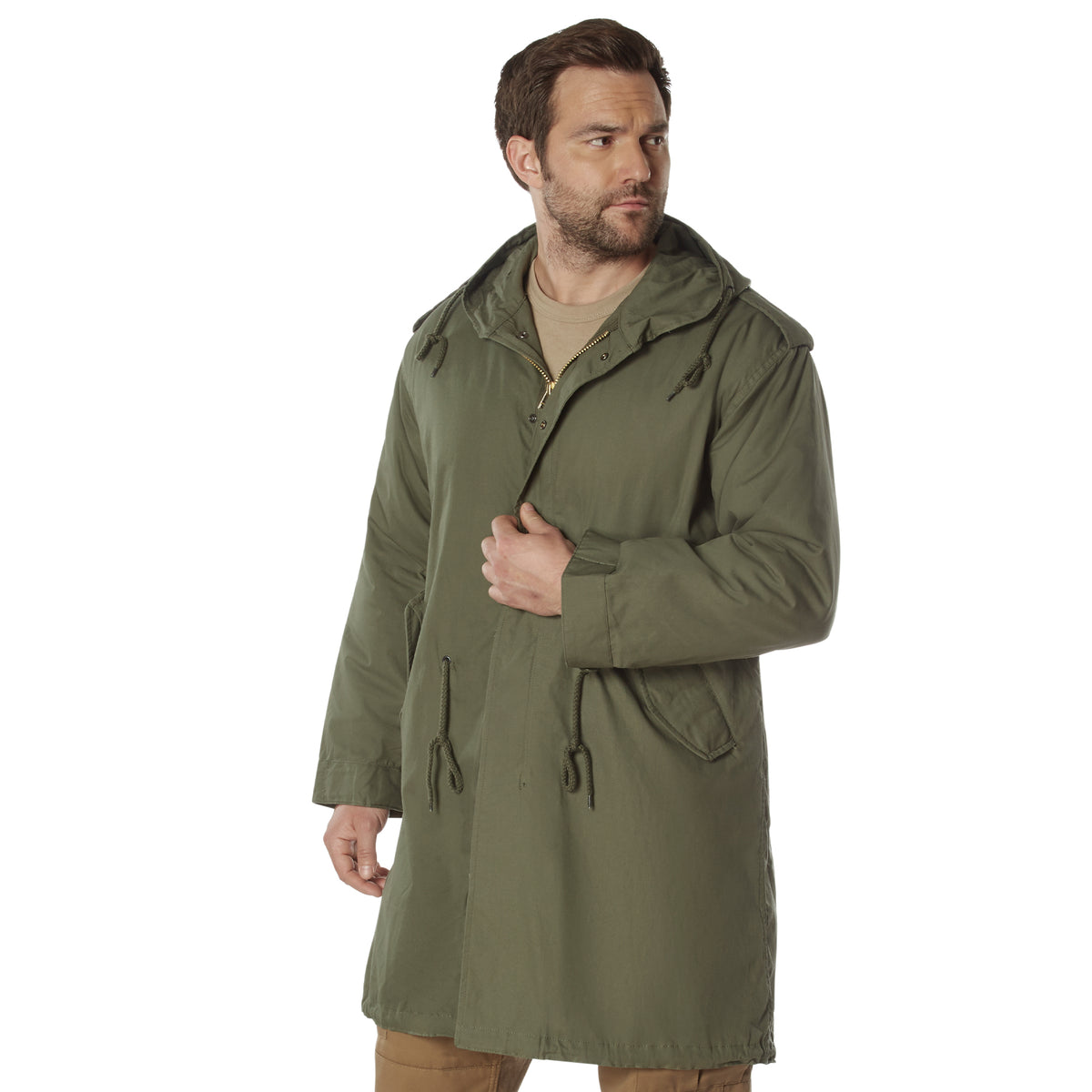 Olive Drab - Army M-51 Fishtail Parka