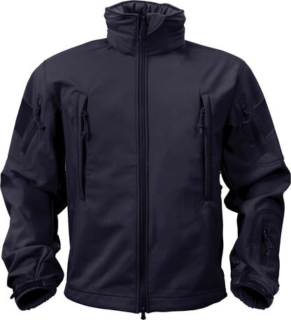 Midnight Navy Blue - Tactical Special Operations Soft Shell Jacket