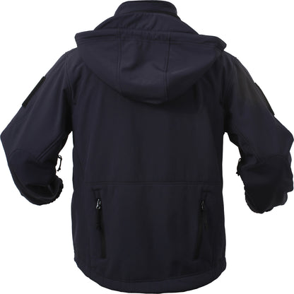 Midnight Navy Blue - Tactical Special Operations Soft Shell Jacket