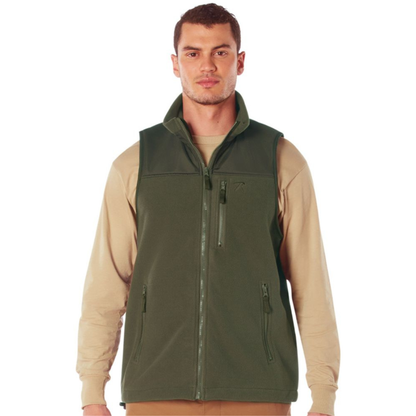 Olive Drab - Spec Ops Tactical Fleece Vest - Military tactical vest