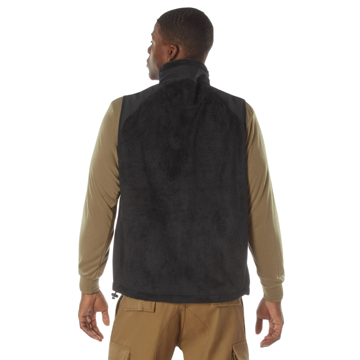Rothco E.C.W.C.S. Polar Fleece Insulated Vest - Black