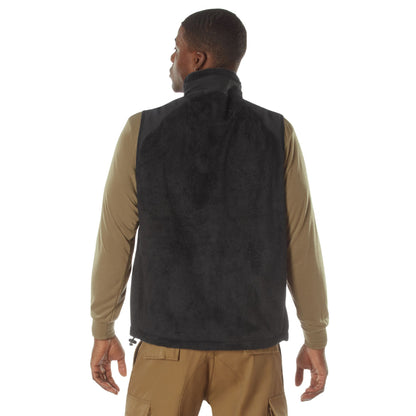 Rothco E.C.W.C.S. Polar Fleece Insulated Vest - Black