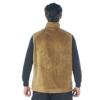 Rothco E.C.W.C.S. Polar Fleece Insulated Vest - Coyote Brown
