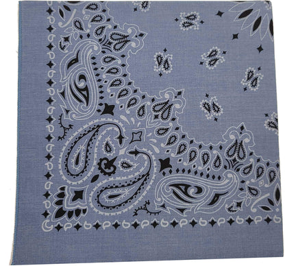 ARMYU Classic Trainmen Paisley Bandanas, Military Army Head Scarf Do-rag Cotton Bandanna Cover Biker Rags