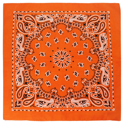 Trainmen Paisley 27" Jumbo Military Bandana Head Scarf Do-rag 100% Cotton Bandanna Face Cover 3-Pack