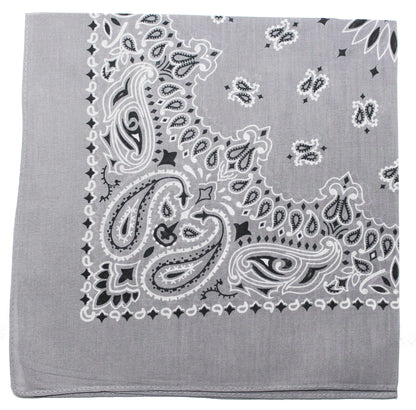 ARMYU Classic Trainmen Paisley Bandanas, Military Army Head Scarf Do-rag Cotton Bandanna Cover Biker Rags