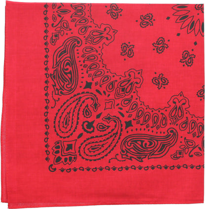ARMYU Classic Trainmen Paisley Bandanas, Military Army Head Scarf Do-rag Cotton Bandanna Cover Biker Rags
