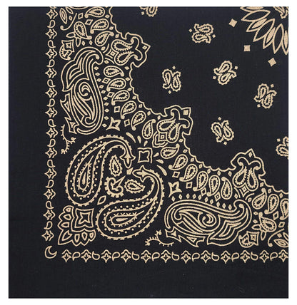 ARMYU Classic Trainmen Paisley Bandanas, Military Army Head Scarf Do-rag Cotton Bandanna Cover Biker Rags