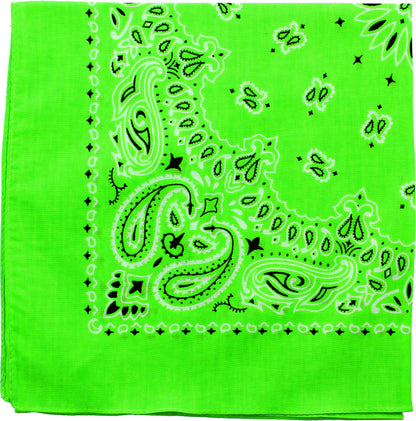 ARMYU Classic Trainmen Paisley Bandanas, Military Army Head Scarf Do-rag Cotton Bandanna Cover Biker Rags