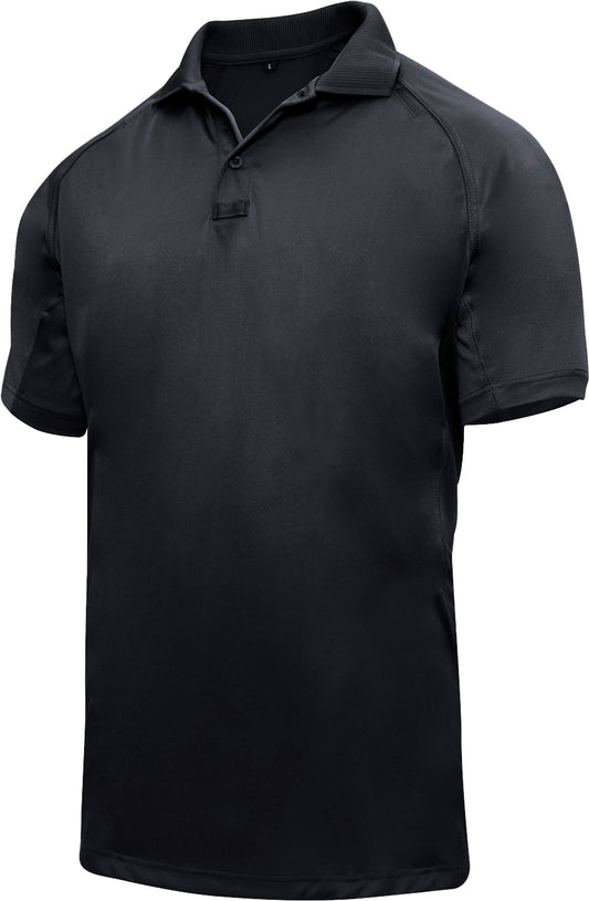 Black - On Duty Performance Polo