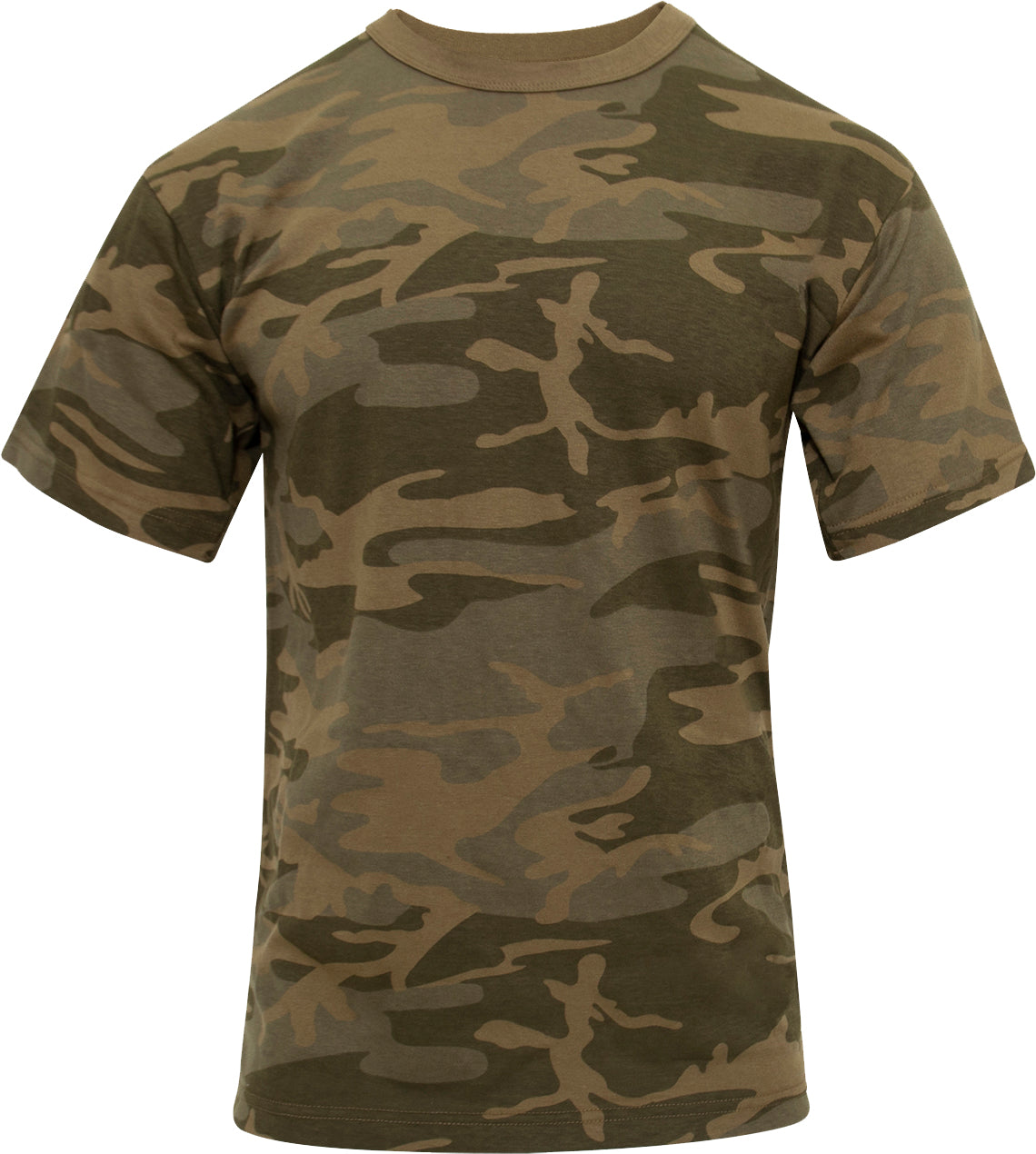 Coyote Camo - Tactical Short Sleeve T-Shirt, Poly/Cotton