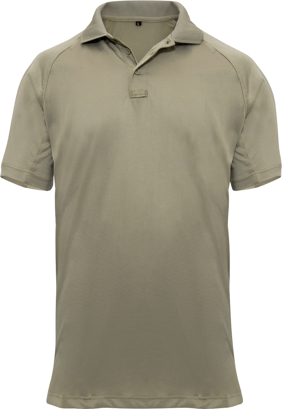 Tan - Performance Moisture Wicking Work Duty Tactical Polo Shirt