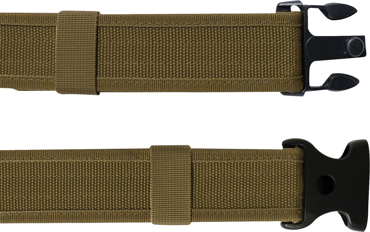 Coyote Brown - Deluxe Triple Retention Duty Belt