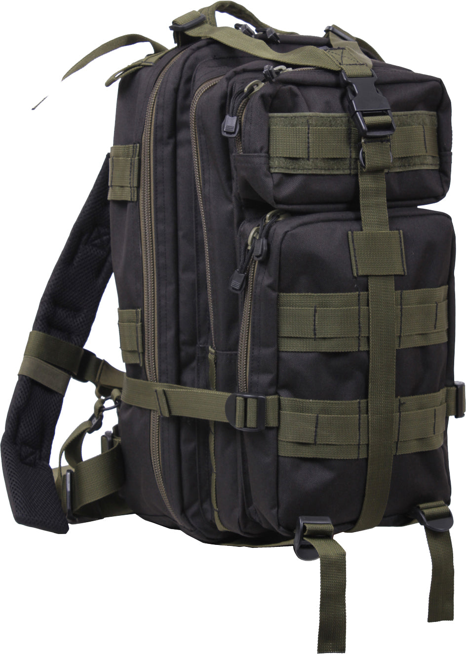 First Responder EMS EMT 200 Piece Trauma Kit Backpack - MOLLE Medium Transport Medical Pack (17" x 10" x 9")