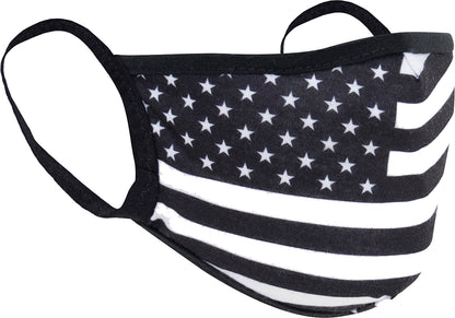 US Flag Reusable 3 Layer Facemask